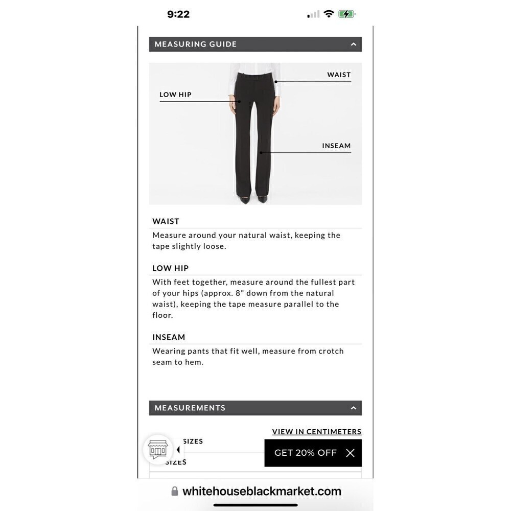 whitehouse BLACK MARKET straight crop Jeans sz 10 - Picture 5 of 6